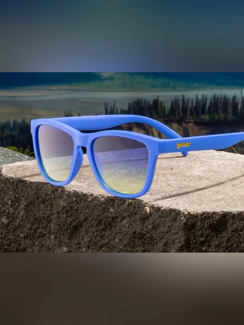 Goodr OG BLUE LOBSTER'S SCUBA REVENGE Sunglasses. Regular in Blue. New in Box